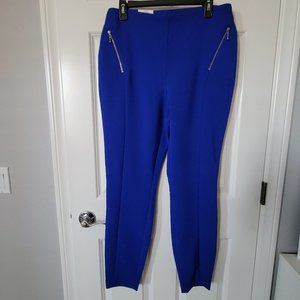 I-N-C Zip-Pocket Mid Rise Skinny Pants - Size 10